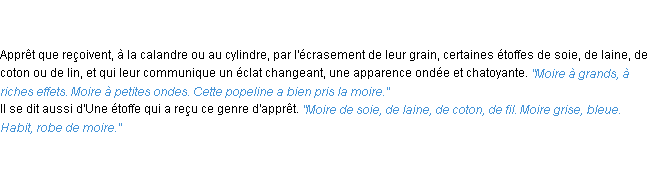Définition moiré ACAD 1835