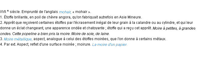Définition moiré ACAD 1986