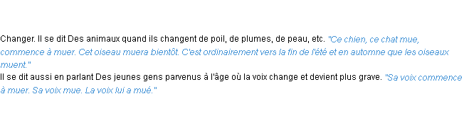 Définition muer ACAD 1835