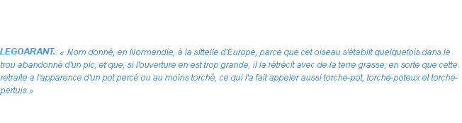 Définition perce-pot Emile Littré