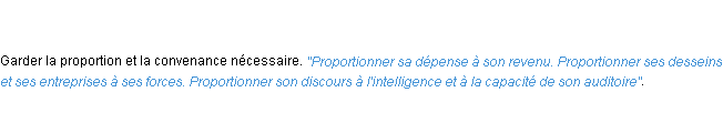 Définition proportionner ACAD 1798