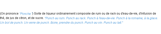 Définition punch ACAD 1835