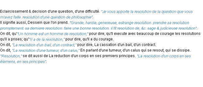 Définition resolution ACAD 1694