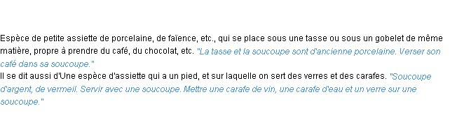 Définition soucoupe ACAD 1835