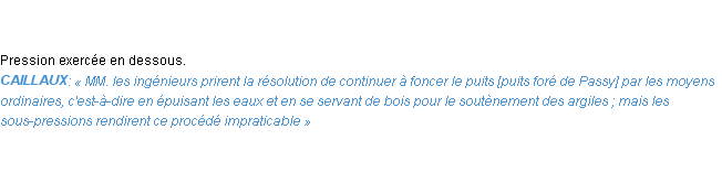 Définition sous-pression Emile Littré