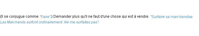 Définition surfaire ACAD 1798