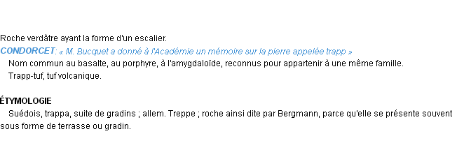 Définition trapp Emile Littré