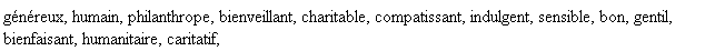 synonymes de altruiste synonymes de altruiste