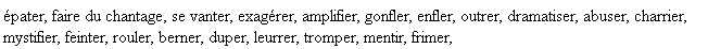 synonymes de bluffer synonymes de bluffer