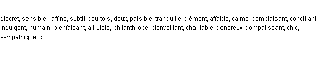 synonymes de gentil synonymes de gentil